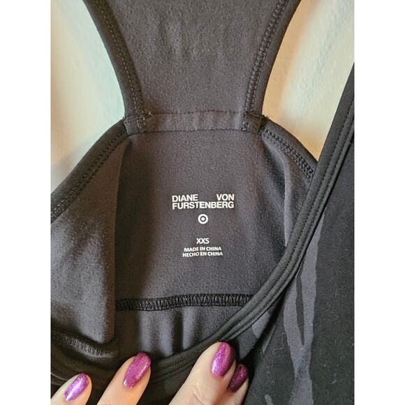 DVF Diane Von Furstenberg x Target Catsuit Size XXS Zebra Jumpsuit Unitard - Picture 6 of 6